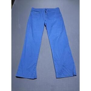 Peter Millar Pants Mens 34 Blue Golf Stretch 5-Pocket Athleisure MS17B93